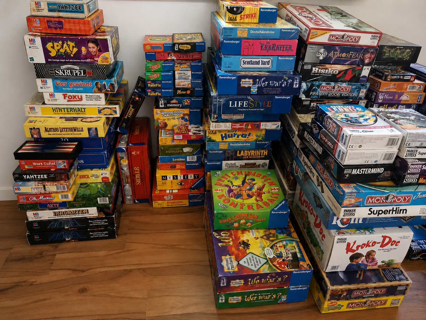 Brettspiele und Gesellschaftsspiele zum Ankauf in Neumarkt und Umgebung